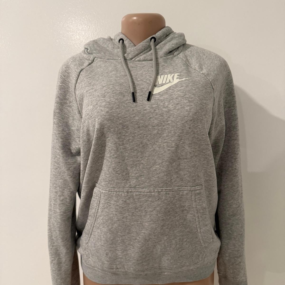 Nike Women's Light Gray Hoodie
